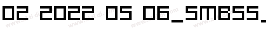 02 2022 05 06_SMBSS_字体转换